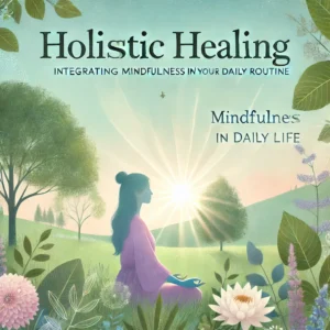 Holistic Healing: Integrating Mindfulness into Your Daily Routine